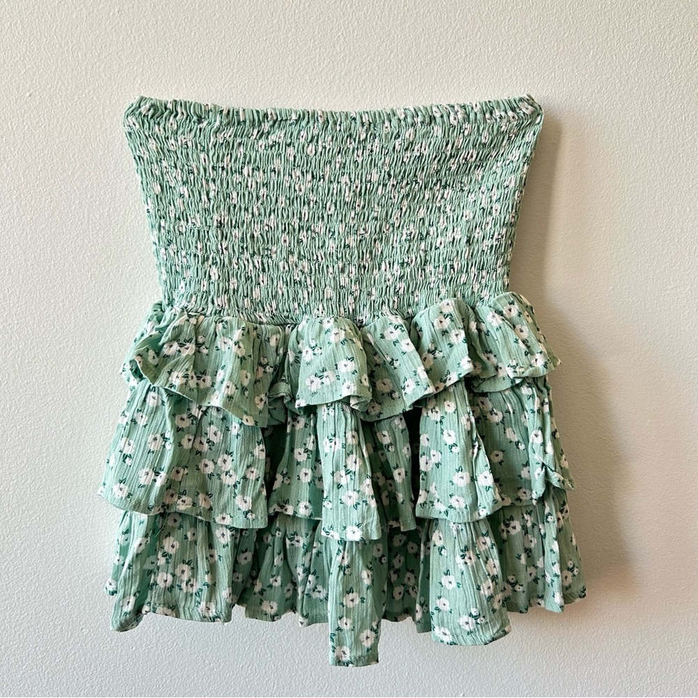 Forever 21, floral, skirt, small